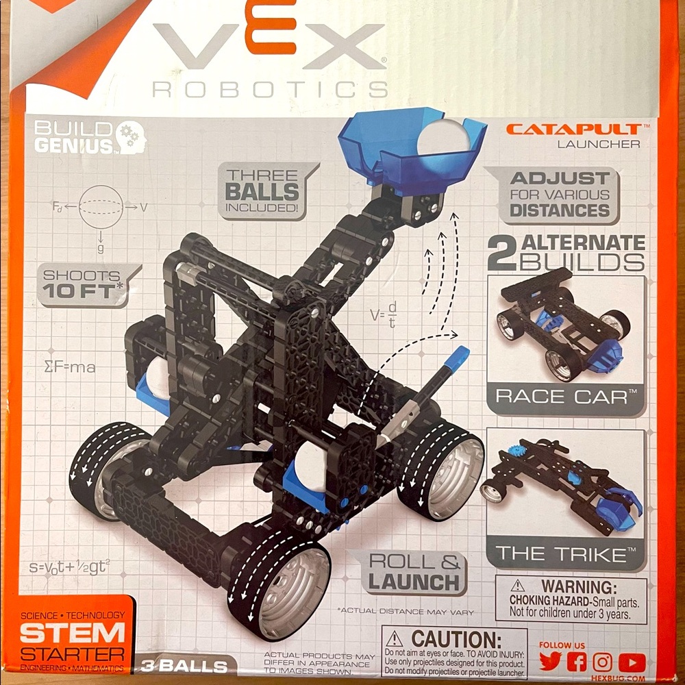 NEW HexBug VEX Robotics Catapult Kit. Ages 14-18